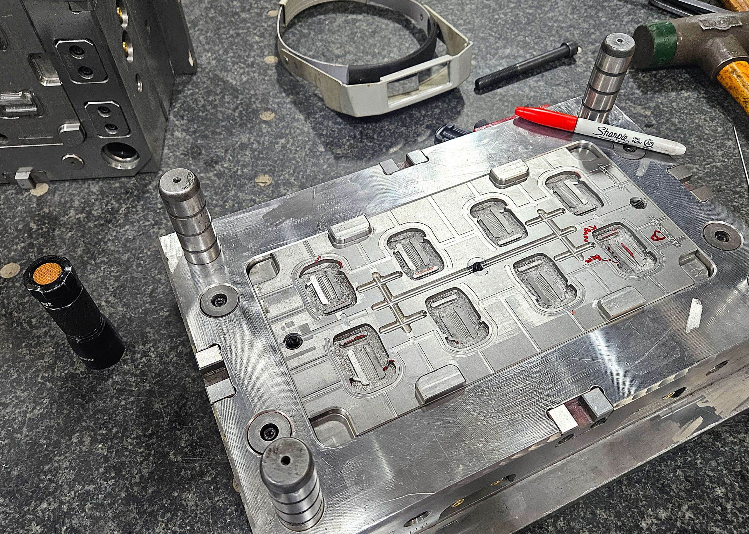 cavity block mold tool